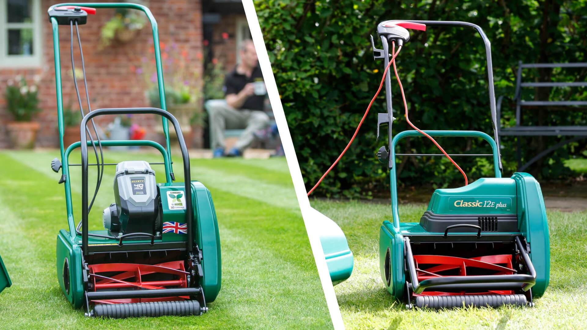 Push Mowers The Classic 12E vs The Liberty 30 ALLETT USA